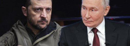 Владимир Зеленский и Владимир Путин