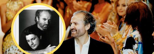 Джанні Версаче та Антоніо Д'Аміко