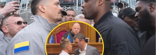 Гончаренко поштовхався з Гетманцевим напередодні бою Усик — Дюбуа 2