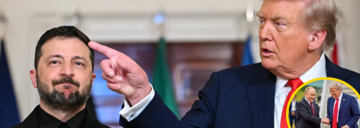 Владимир Зеленский и Дональд Трамп