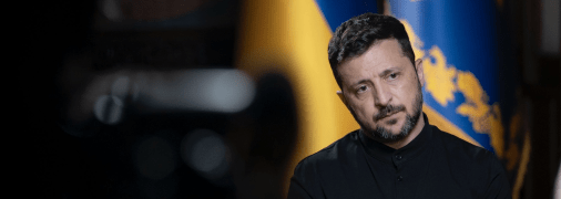 Володимир Зеленський дав інтерв’ю SkyNews