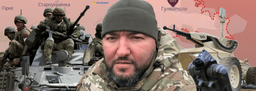 Командир роты НРК Сергей Волков