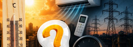 У спекотні дні різко зростає споживання електроенергії