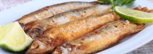 Жареная мойва