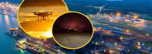 Порт Усть-Луга палає не перший день