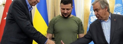 Встреча между руководителями Турции, Украины и ООН состоялась 18 августа