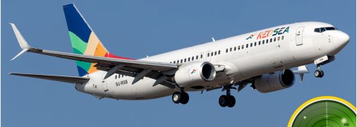 Flightradar засік літак над Україною