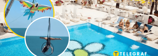 Прямо на пляжі в Одесі влаштували екстремальне шоу (відео)