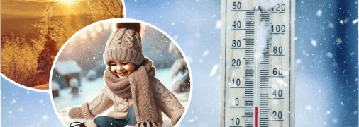 Прогноз погоди на січень 2025