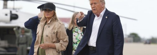 Мелания и Дональд Трамп