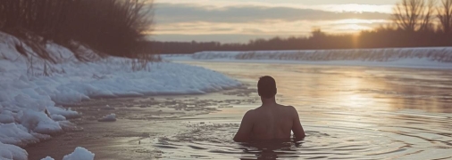 Пірнаючи в крижану ополонку, потрібно тричі перехреститися зі словами: "В ім'я Отця і Сина, і Святого Духа".