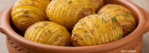 Запеченный картофель-гармошка