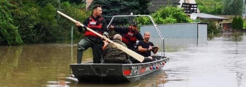 В Польше сильные ливни затопили более 700 домов (фото, видео)