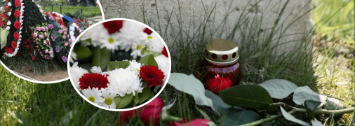 Вінки на могилі