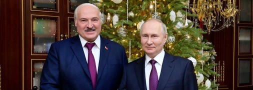 Візитом до Лукашенка путін заповнює інфопаузу перед новорічними святами