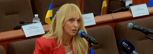 Оля Полякова дала свідчення на засіданні ТСК