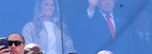 Дональд Трамп и Мелания Трамп
