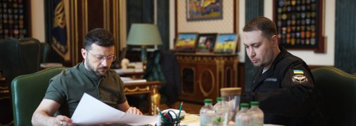 Владимир Зеленский и Кирилл Буданов