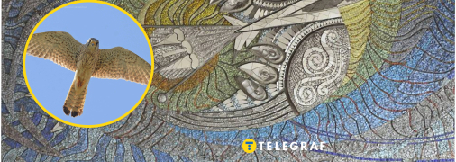 Легендарне панно цього птаха росіяни пошкодили у Маріуполі