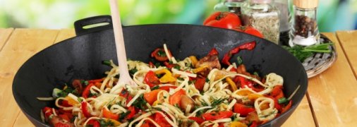 5 лучших рецептов для сковородки вок