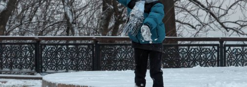 Зима в Киеве