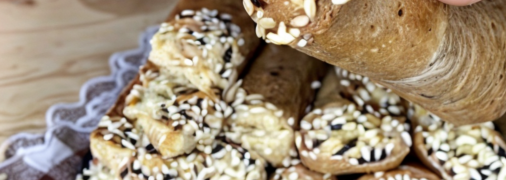 Смачні рулетики з начинкою