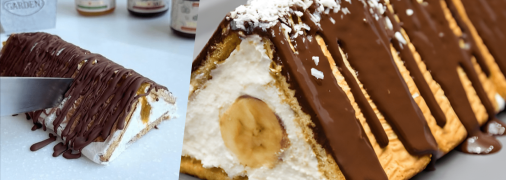 Десерт из творога и печенья