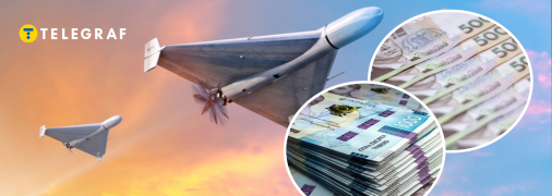 Росіяни використовують дрони для скидання грошей