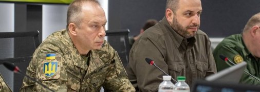 Олександр Сирський та Рустем Умеров