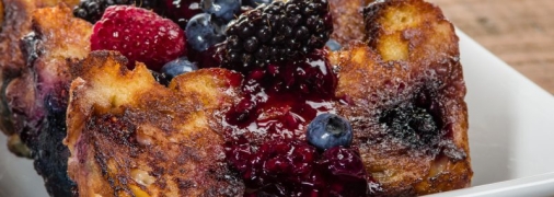 Хлебный пудинг из праздничной выпечки