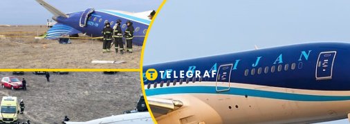 Самолет Azerbaijan Airlines разбился в Казахстане