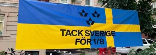 Украинцы оригинально поблагодарили шведов за выход в плей-офф Евро-2020 (фото)