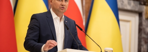 Анджей Дуда неодноразово відвідував Україну з початку повномасштабної війни