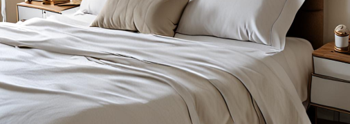 Постіль можна відбілити екологічними засобами (зображення створено за допомогою ШІ)