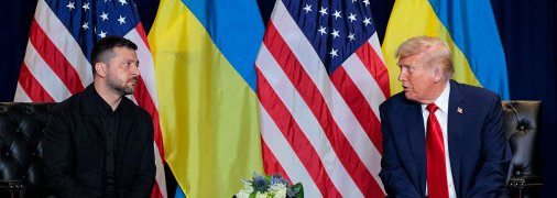 Володимир Зеленський та Дональд Трамп