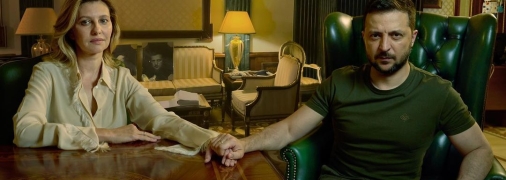 Елена и Владимир Зеленские