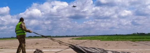 Тренировочные полеты на аэродроме Староконстантинов, май 2021 года