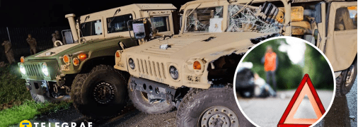 Щонайменше дві машини армії США розбито