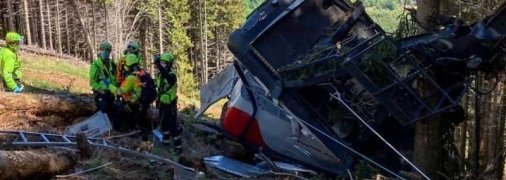 Майже через місяць в Італії нарешті показали відео моменту смертельної аварії на канатній дорозі