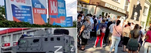 Жизнь в оккупированном Мелитополе