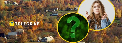 Осінь, дівчина боїться комах