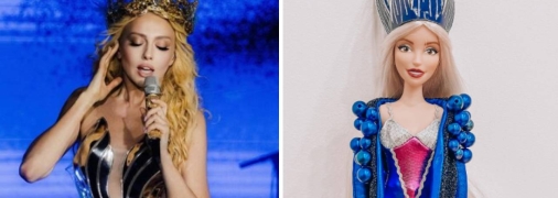 Полякова та її лялька