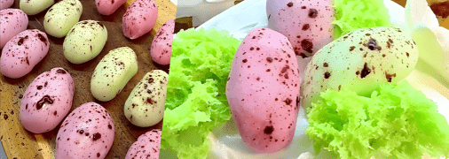 Сахарные яйца