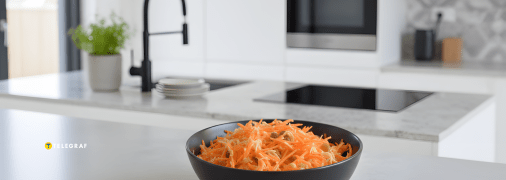 Салат з моркви та яблук з родзинками та горіхами