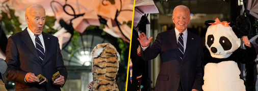 Байден покусал младенцев в Белом доме и смутил американцев (видео)