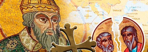 Розкол між західним та східним центрами християнства мав величезний вплив на історію Європи. Колаж "Телеграфу"