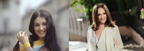София Ротару в молодости и сейчас
