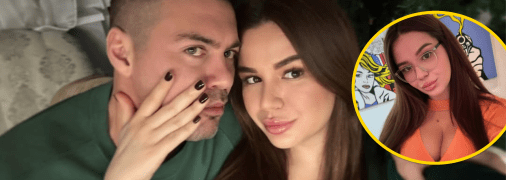 Артем Мілевський з дівчиною Мілою