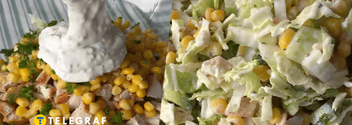 Салат з пекінської капусти