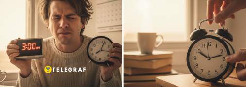 Стрілки годинника потрібно перевести на годину назад